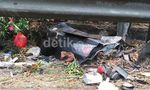 Polisi Olah TKP Tabrakan Beruntun Di Tol Jagorawi