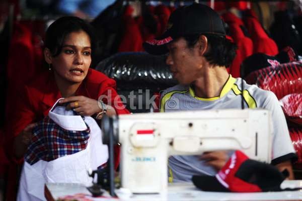 Dukungan Jokowi Presiden 2014 di Selembar Kaus