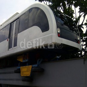Jalur Tes Monorel Pertama RI Dibangun di Serpong