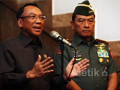 Panglima TNI Temui Jero Wacik