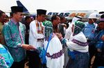 Jokowi Lepas Jamaah Haji Asal Jakarta