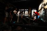 Puing-puing Kebakaran di Cawang Dibersihkan