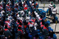 Jamaah haji yang diberangkatkan sebanyak 450 orang.