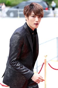 Jaejoong saat tiba di lokasi acara. TenAsia/Paeng Hyun-oon.