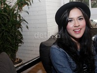     Pipi Raisa merah merona. Gus Mun/detikHOT.