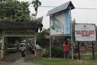 Museum Huta Bolon Simanindo mengambil konsep desa adat Batak yang disebut Huta. Jangan bayangkan museum dengan bangunan besar. Tempat ini lebih seperti museum terbuka (Fitraya/detikTravel)