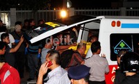 Jenazah dibawa ke RS Polri sekitar pukul 23.20 WIB.