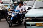 Pelajar Bermotor Kangkangi Aturan