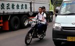 Pelajar Bermotor Kangkangi Aturan