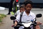 Pelajar Bermotor Kangkangi Aturan