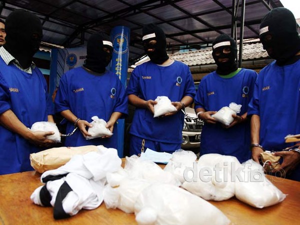 Sabu Seberat 8.547 Gram Dimusnahkan