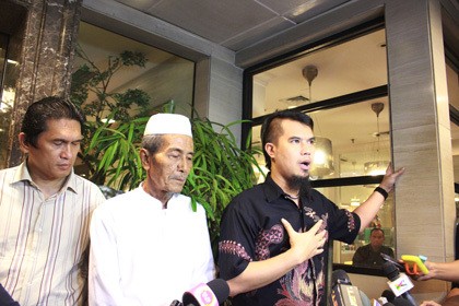 Ahmad Dhani Belajar Ilmu Ikhlas dari Ayah Korban Agus Komara