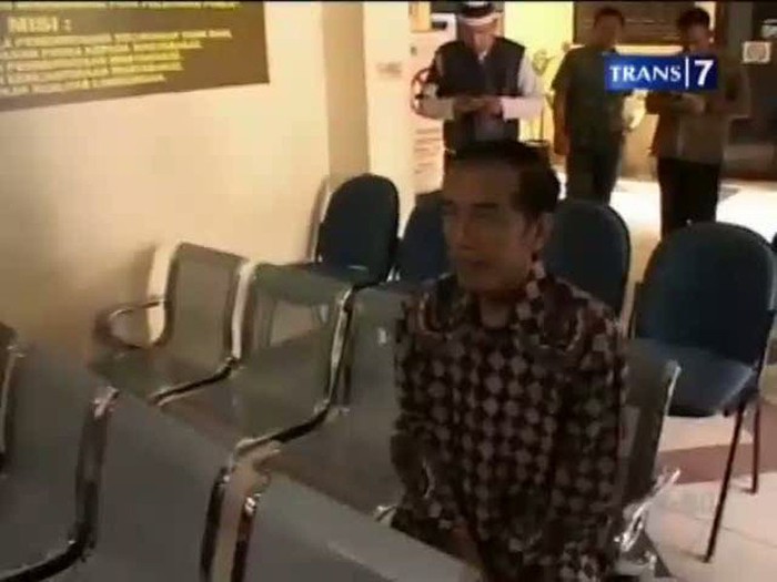 Jokowi Sidak Kelurahan