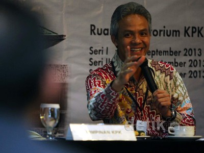 Ganjar Pranowo Jadi Pembicara di KPK