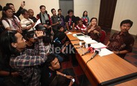 Pihak Museum Gajah menggelar jumpa pers terkait pencurian ini, Kamis (12/9/2013).