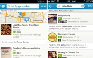 Aha! Sekarang Bisa Cari Menu Makanan di Foursquare