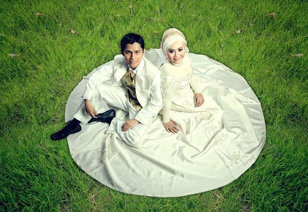 Khairudin & Istie Andaryati Pre Wedding Gaun & Kebaya (dok. Wolipop)