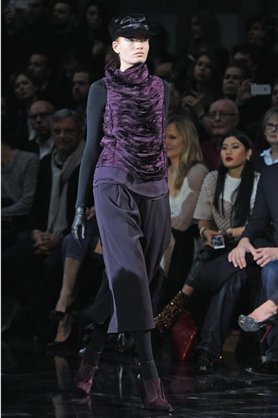 John Galliano. Fall/Winter 2013. Paris Fashion Week 2013. [Photo by Pascal Le Segretain/Getty Images]