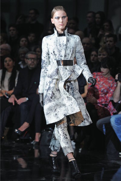 John Galliano. Fall/Winter 2013. Paris Fashion Week 2013. [Photo by Pascal Le Segretain/Getty Images]