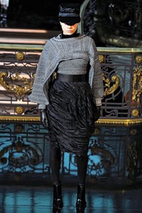 John Galliano. Fall/Winter 2013. Paris Fashion Week 2013. [Photo by Pascal Le Segretain/Getty Images]