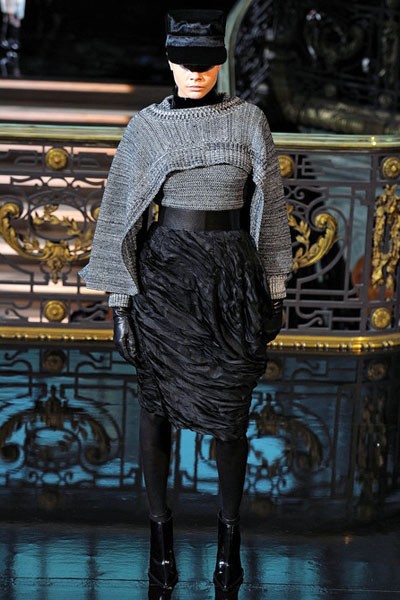 John Galliano. Fall/Winter 2013. Paris Fashion Week 2013. [Photo by Pascal Le Segretain/Getty Images]