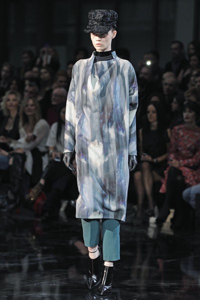 John Galliano. Fall/Winter 2013. Paris Fashion Week 2013. [Photo by Pascal Le Segretain/Getty Images]