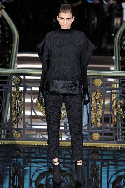 John Galliano. Fall/Winter 2013. Paris Fashion Week 2013. [Photo by Pascal Le Segretain/Getty Images]