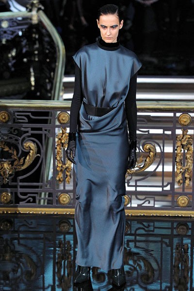 John Galliano. Fall/Winter 2013. Paris Fashion Week 2013. [Photo by Pascal Le Segretain/Getty Images]