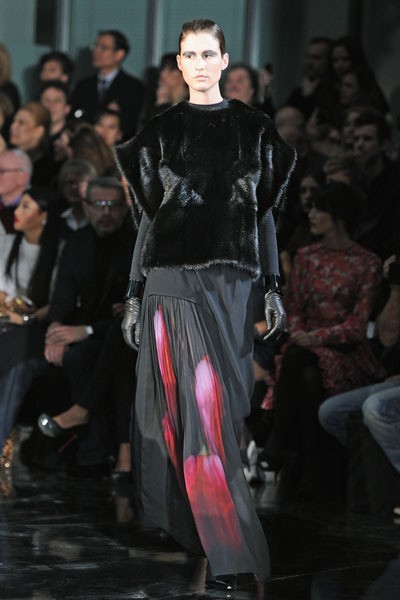 John Galliano. Fall/Winter 2013. Paris Fashion Week 2013. [Photo by Pascal Le Segretain/Getty Images]