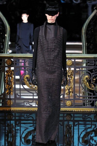 John Galliano. Fall/Winter 2013. Paris Fashion Week 2013. [Photo by Pascal Le Segretain/Getty Images]