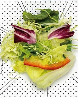 Piring Gunung Es dan Manga Ini Bikin Makanan Makin Menarik