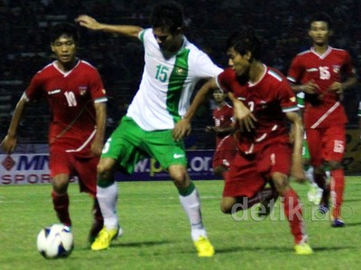 Indonesia Tekuk Myanmar 2-1