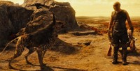 Riddick juga harus berjibaku dengan binatang-bintang predator yang mematikan. Jan Thijs/Universal Pictures.