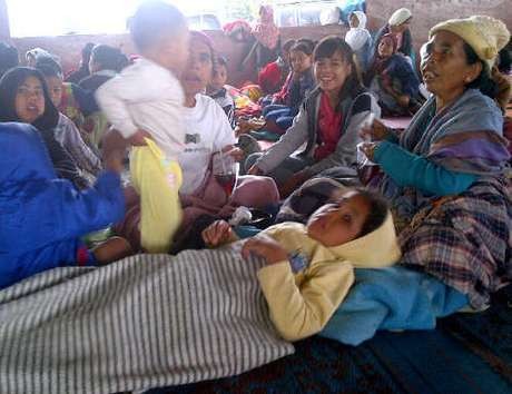 Jumlah Pengungsi Bencana Sinabung Bertambah Jadi 4.739 Orang