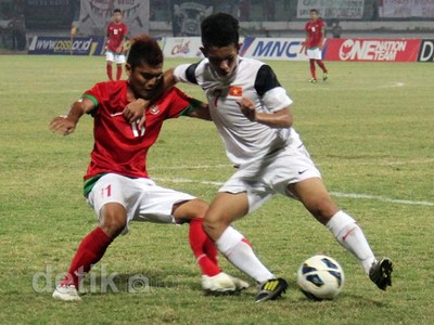Indonesia Dikalahkan Vietnam 1-2