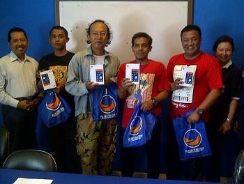 Anggota Partai NasDem Lewat Online Terus Bertambah