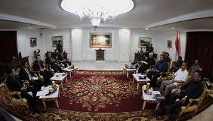 Presiden dan Pimpinan DPR Rapat Bahas Sejumlah RUU yang Mentok