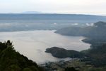 Mengagumi Danau Toba dari Menara Tele
