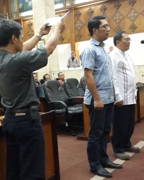 Ridwan Kamil-Oded Resmi Pimpin Kota Bandung