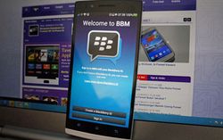 Mengintip Aksi BBM di Ponsel Android