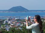 Cantiknya Pulau Jeju dari Bukit Seongsan
