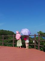 Cantiknya Pulau Jeju dari Bukit Seongsan