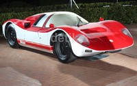 1967 Nissan R380-II. Mobil ini sebenarnya disiapkan untuk mengikuti Grand Prix Jepang di 1965, namun karena dibatalkan R380 digunakan untuk mengetes aerodinamika pada kecepatan tinggi. Mobil pun sempat mencetak rekor kecepatan sebanyak 5 kali pada akhir 1965. Kemudian di akhir 1967 Type II mencatat setidaknya 7 rekor dunia.