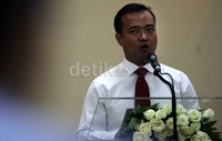 General Manager KSO TPK Koja Indra Hidayat memberikan sambutan.