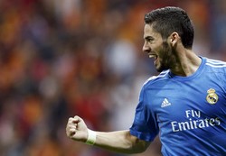 Isco membuka pesta gol Madrid. REUTERS/Murad Sezer.