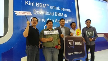 Para pembicara baik dari pihak BlackBerry dan Komunitas.