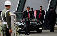 Ribuan personel Pasukan Pengamanan Presiden (Paspampres), menggelar simulasi pengamanan KTT Asia Pacific Economy Cooperation (APEC).