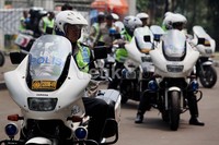 Simulasi ini juga melibatkan personel Polri dan TNI.