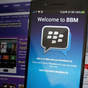 BBM Dilepas, BlackBerry: Ponsel Kami Masih Laku