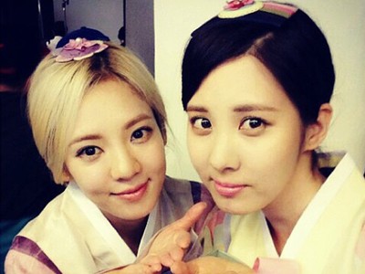 Cantiknya SNSD Pakai Hanbok